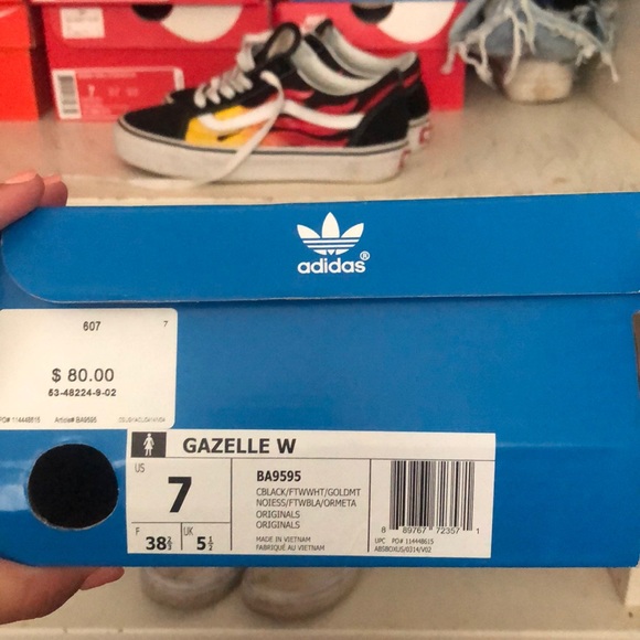 ⚫️⚪️Adidas gazelle ⚫️⚪️ - Picture 6 of 7